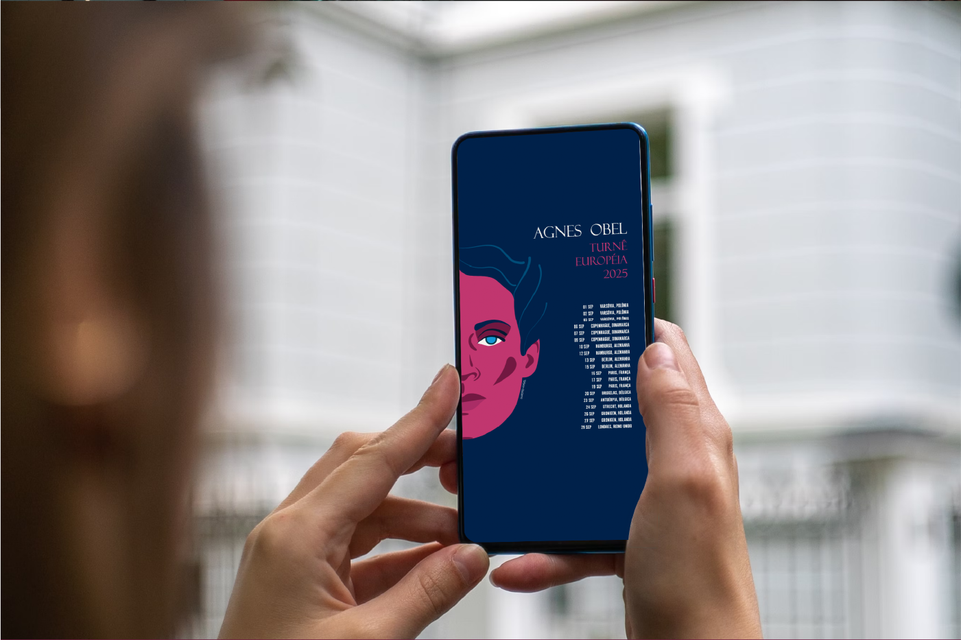 Cartaz da Turnê Agnes Obel